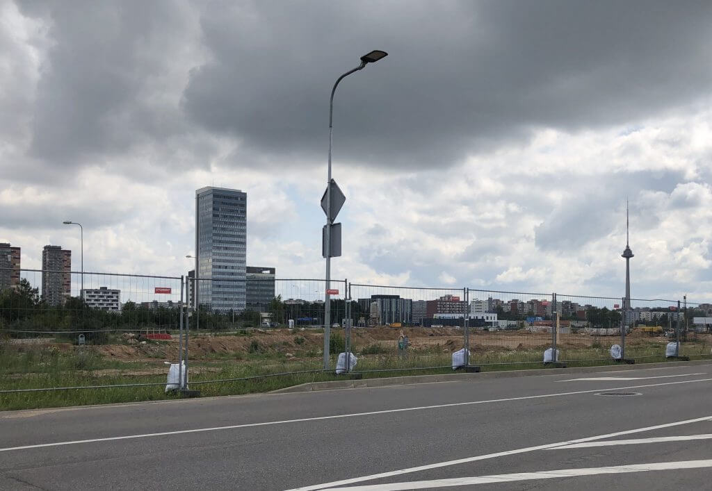 Vilnius OUTLET (Vytauto Pociūno g. 8) - Shopping center - construction photos