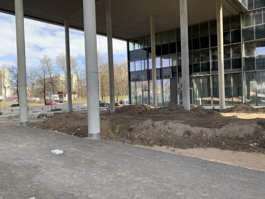 Business Stadium North East (Rinktinės g. 3) - Verslo centras - statybų nuotraukos