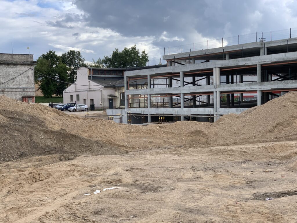 Panerių g. 49 (Panerių g. 49) - Office center - construction photos