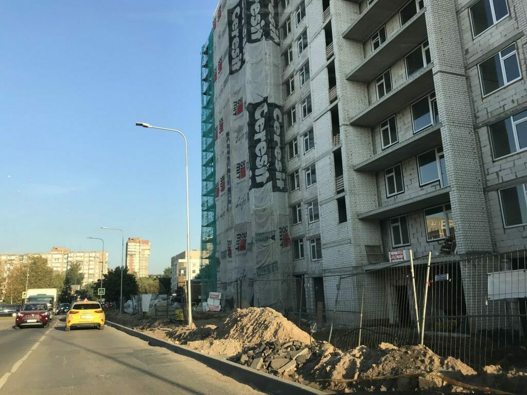 Rygos namai (Rygos g. 46) - Korterelamu - ehituse fotod