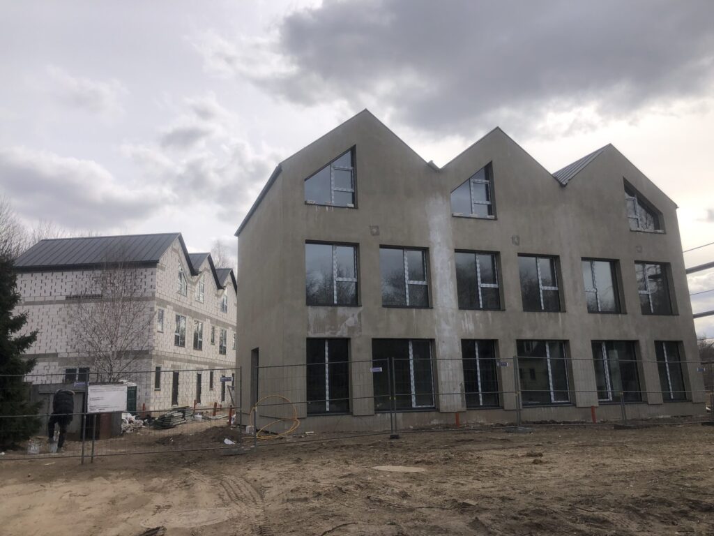 Kaminkelio g. 1 (Kaminkelio g. 1) - Row housing - construction photos