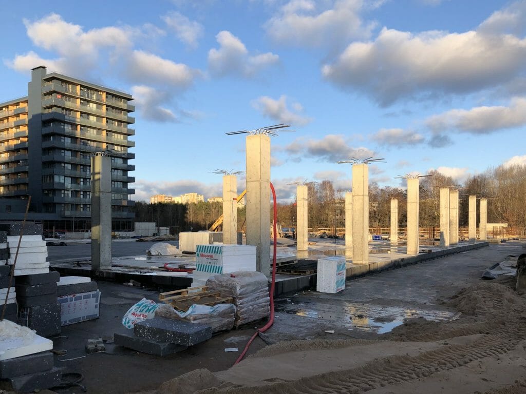 Trinapolio namai 2 etapas (Trinapolio g. 3) - Multi apartment - construction photos