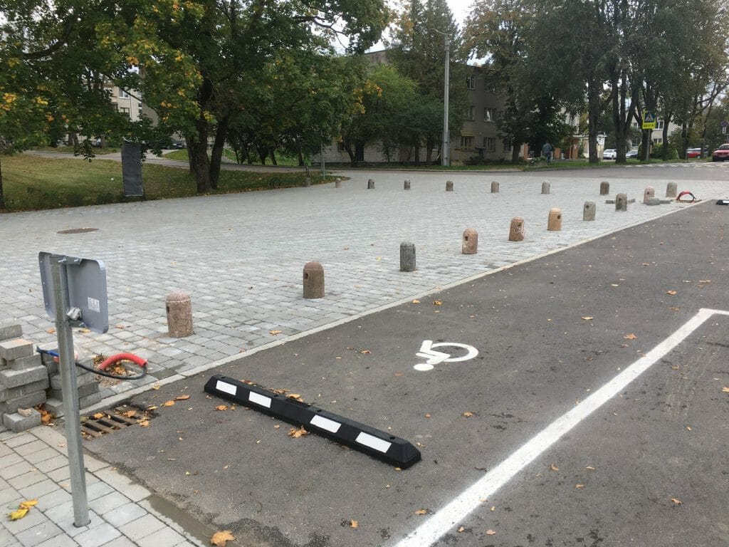 Trakų Vokės dvaro sodybos parkas (E. Andrė g.) - Park - construction photos