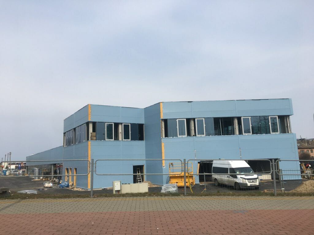 AINAVA plovykla (Minijos g. 96) - Car wash - construction photos