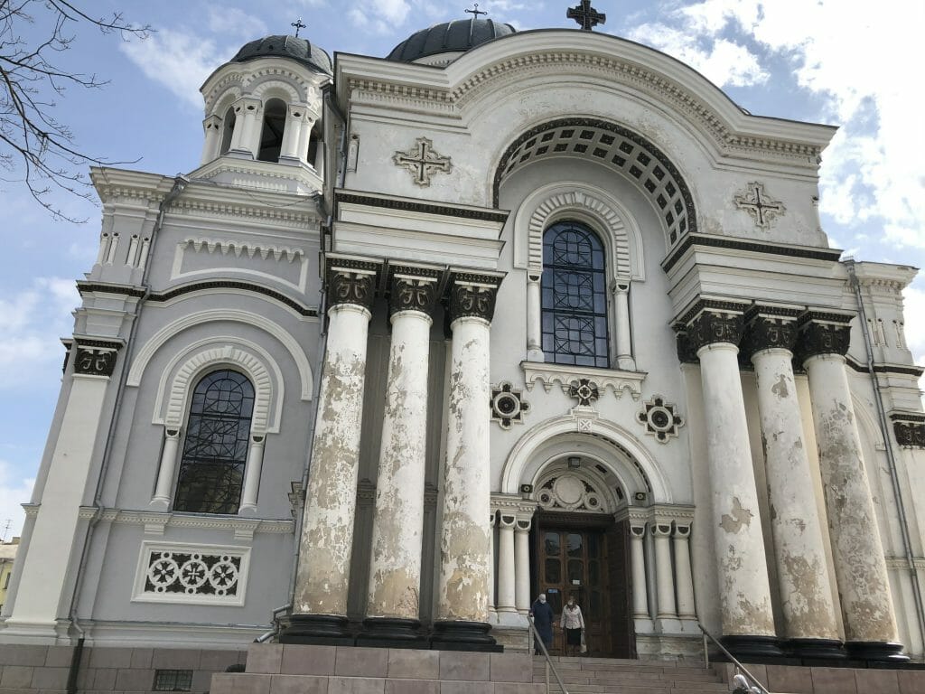 Kauno Soboro rekonstrukcija (Nepriklausomybės a. 14) - House of worship - construction photos
