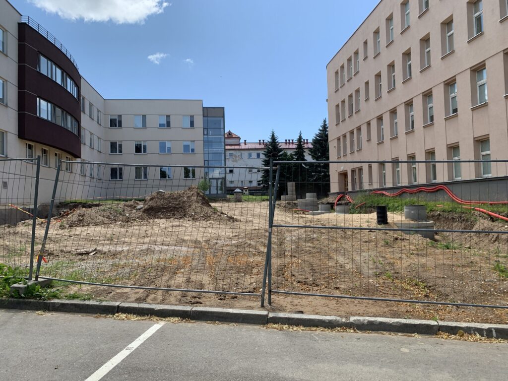 Kauno klinikų Vaikų reabilitacijos korpusas (Eivenių g. 2) - Hospital - construction photos