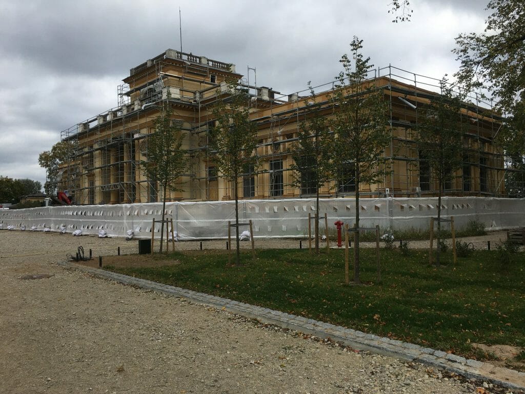 Trakų Vokės dvaro rekonstrukcija (Žalioji a. 2A) - Muzejs - būvdarbu attēli