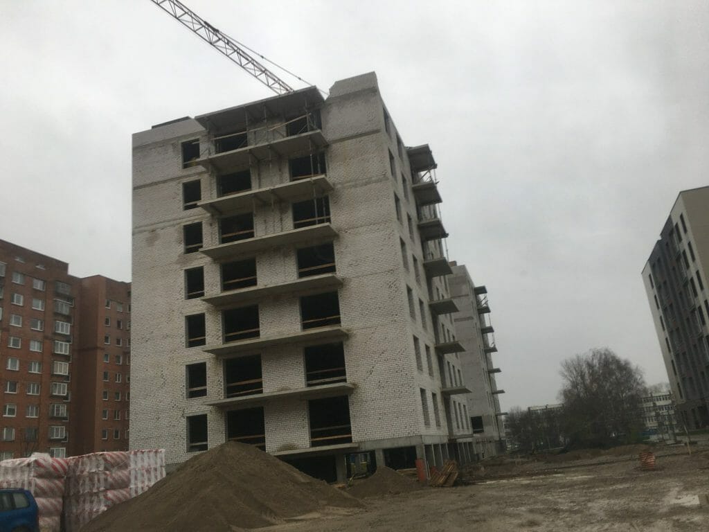 Baltijos terasos (Baltijos pr. 111) - Korterelamu - ehituse fotod