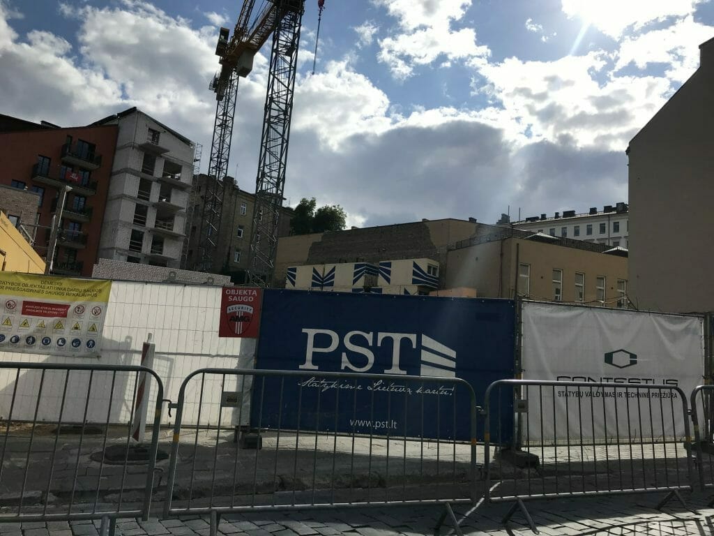 Lietuvos draudimo administracinis B10 (J. Basanavičiaus g. 10) - Multi apartment, Office center - construction photos