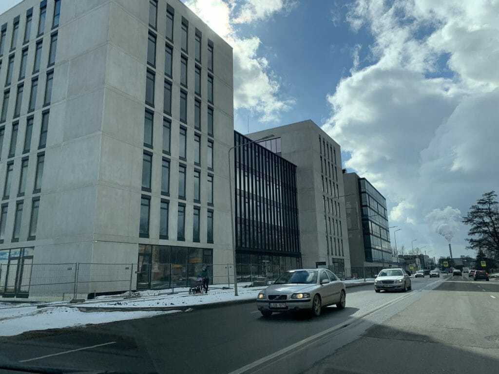 OFFICE 100 by Skraidenis (Panerių g. 49) - Office center - construction photos