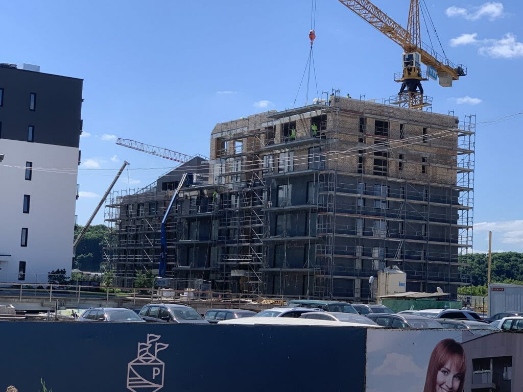 Piliamiestis 5 etapas (Brastos g. 22B, 22C, 22D) - Multi apartment - construction photos
