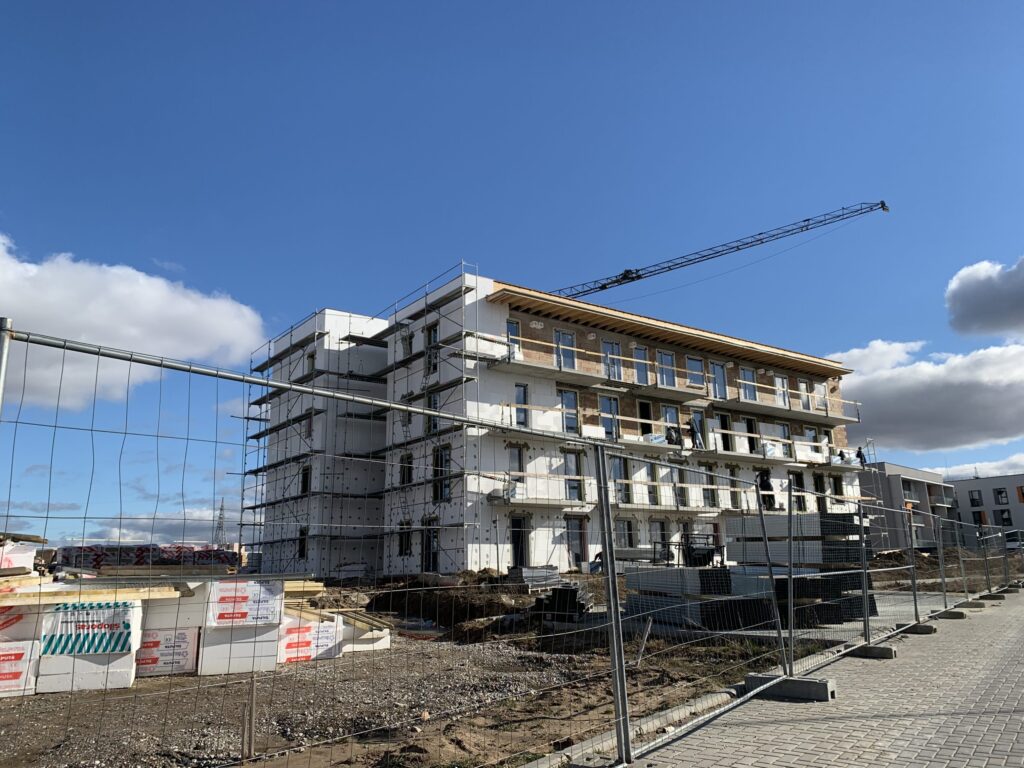 Saulės butai 6 etapas (Ragainės g. 9, 11) - Daugiabutis - statybų nuotraukos