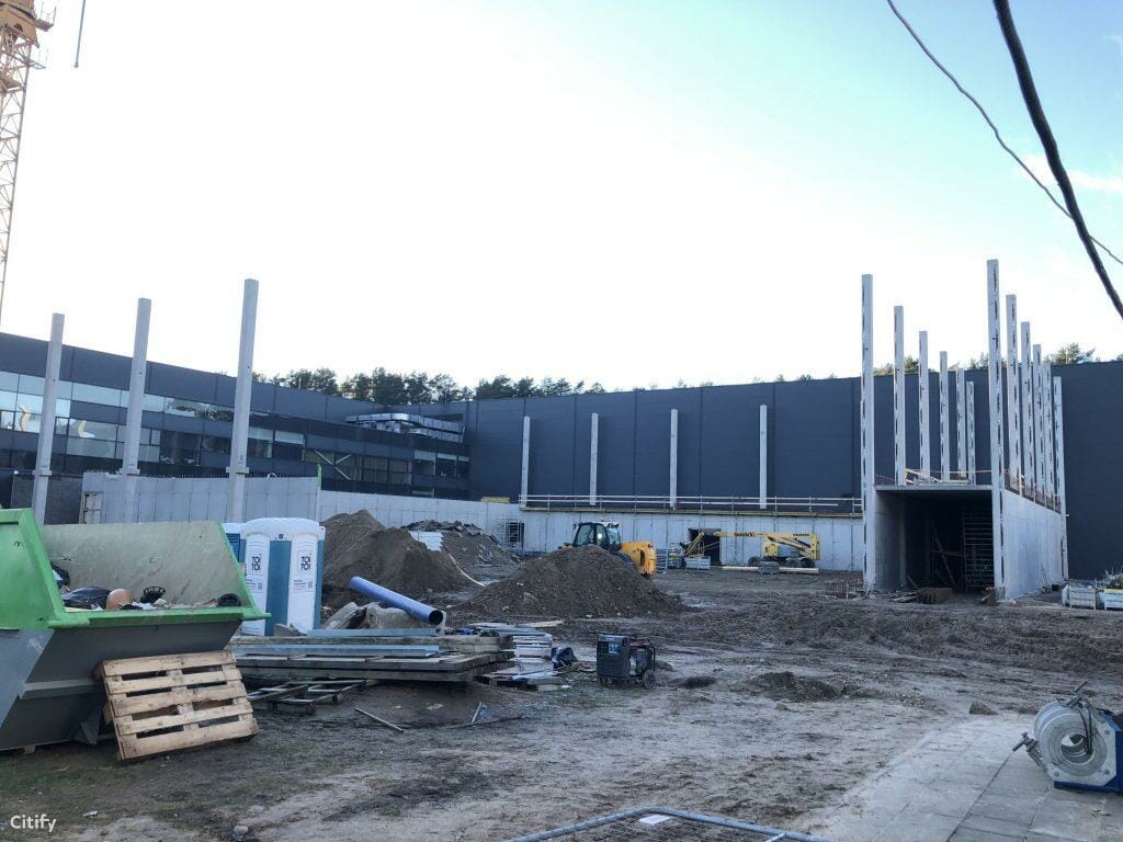 SEB arenos plėtra (Ąžuolyno g. 7) - Sports arena - construction photos