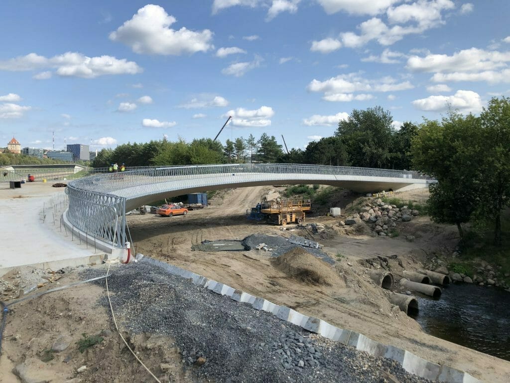 Nemuno salos tiltas (1) (Nemuno salos parkas) - Bridge - construction photos