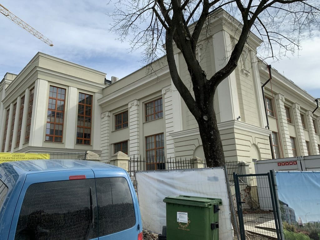 Energetikos ir technikos muziejaus rekonstrukcija (Rinktinės g. 2) - Muziejus - statybų nuotraukos