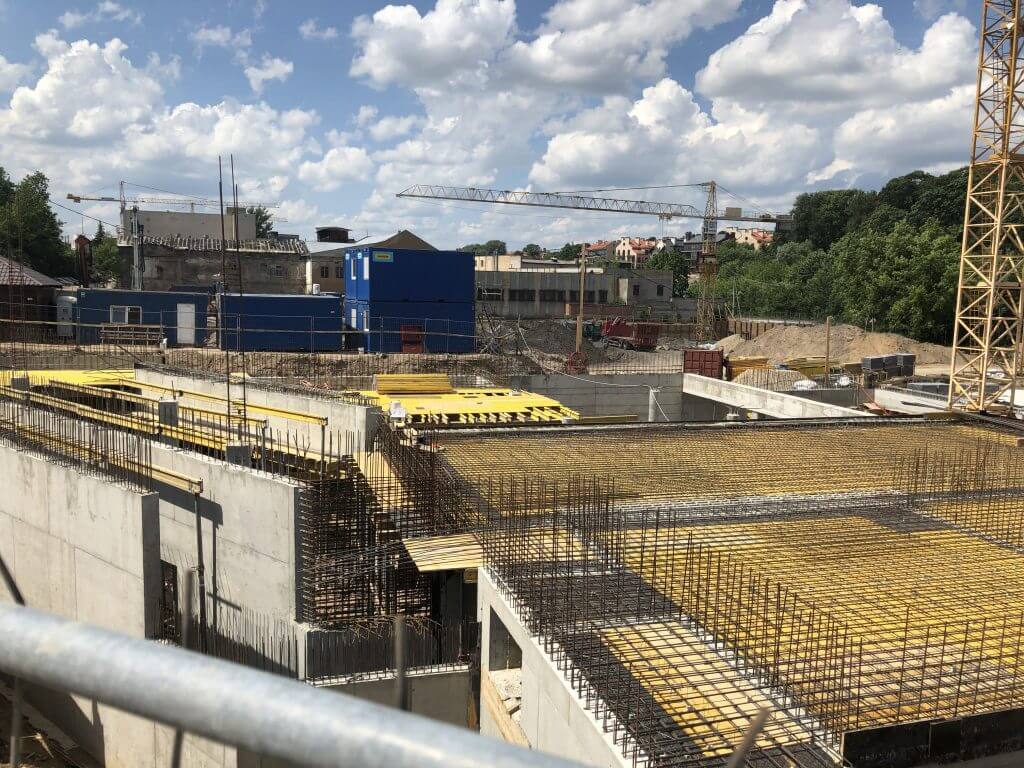 PAUPYS 7 etapas (Aukštaičių g. 19, Paupio g. 50) - Multi apartment - construction photos