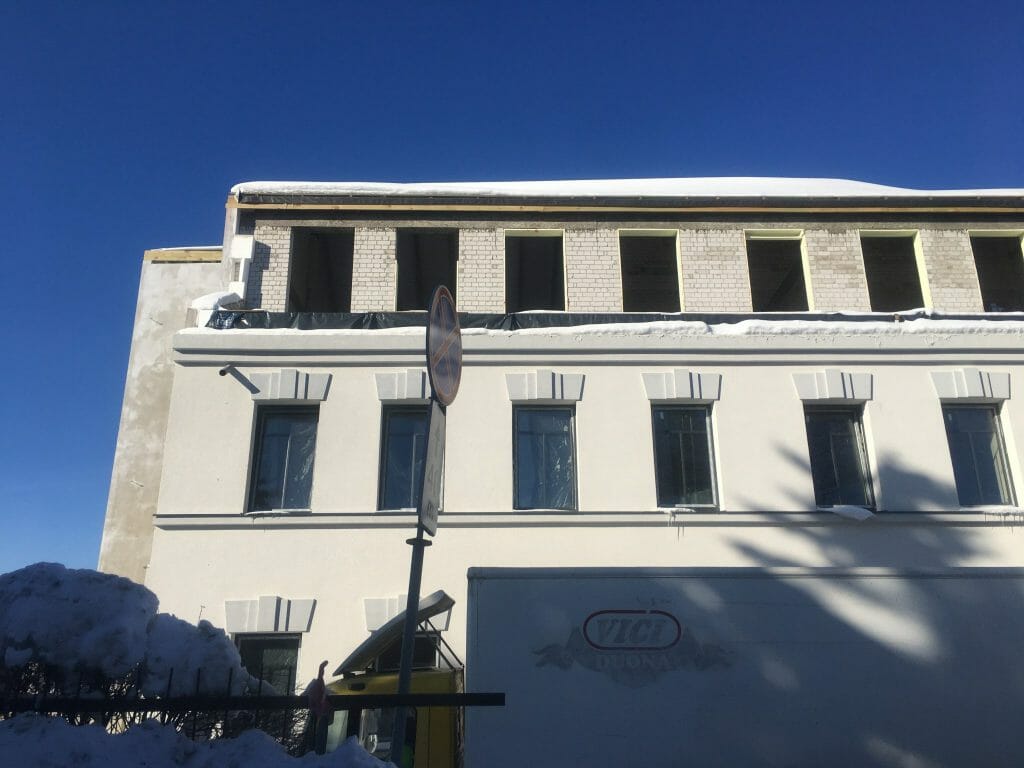 Sniego g. 7 (Sniego g. 7) - Cita komerciāla - būvdarbu attēli