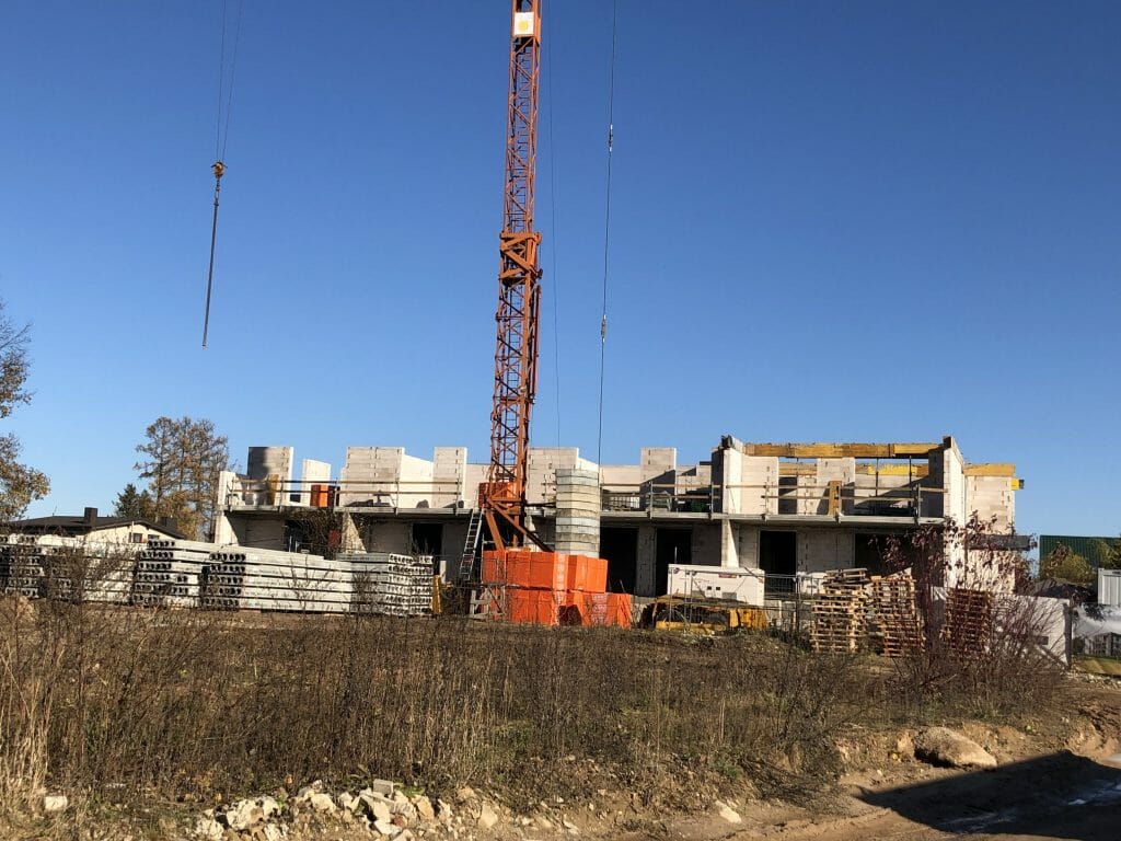 Simono namai (Simono Grunau g. 111) - Multi apartment - construction photos