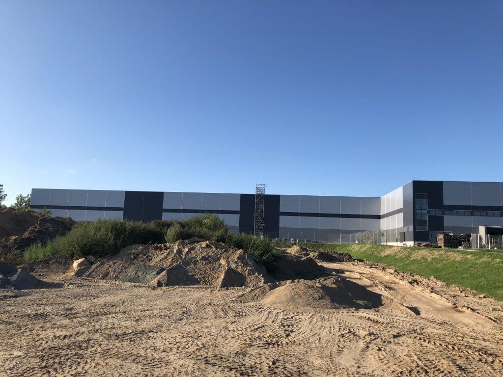 Liepkalnio industrinis parkas 1 etapas (Liepkalnio g. 172M) - Warehouse / Distribution center - construction photos