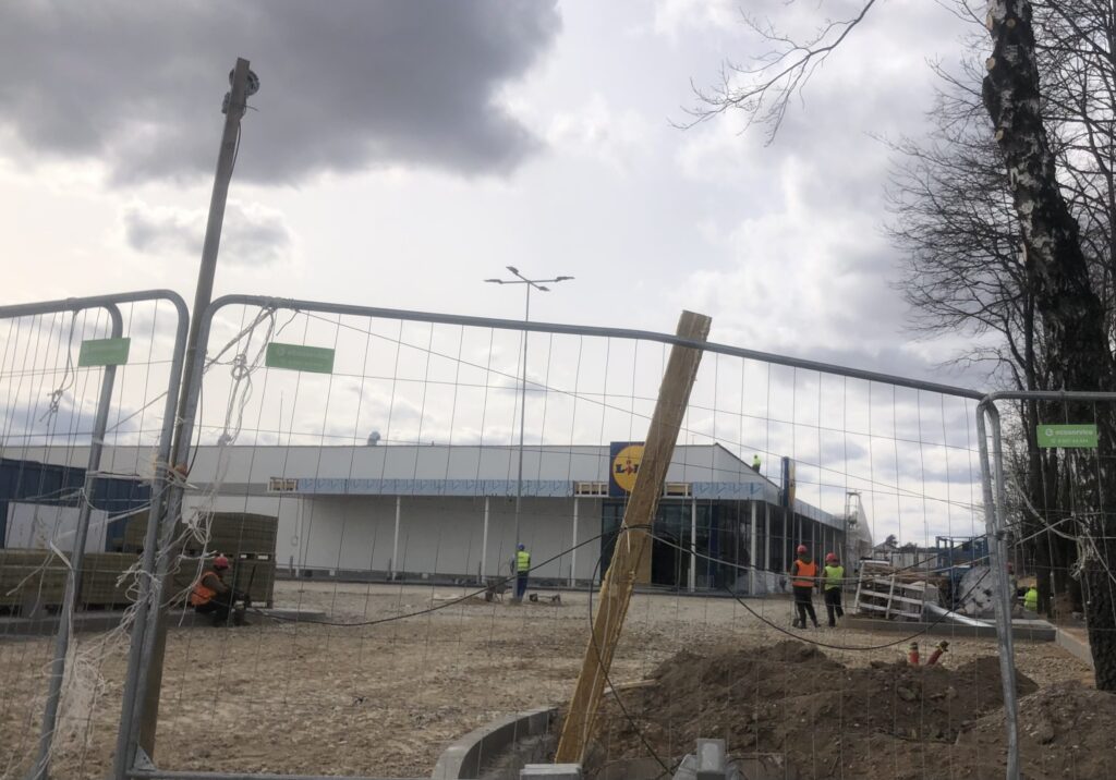 LIDL Barčių g. 1 (Barčių g. 1) - Food store - construction photos