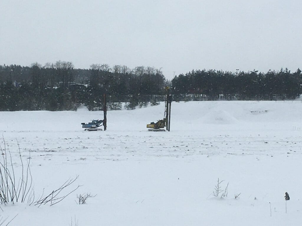 J55 logistikos centras 1 etapas (Jočionių g. 55) - Warehouse / Distribution center - construction photos