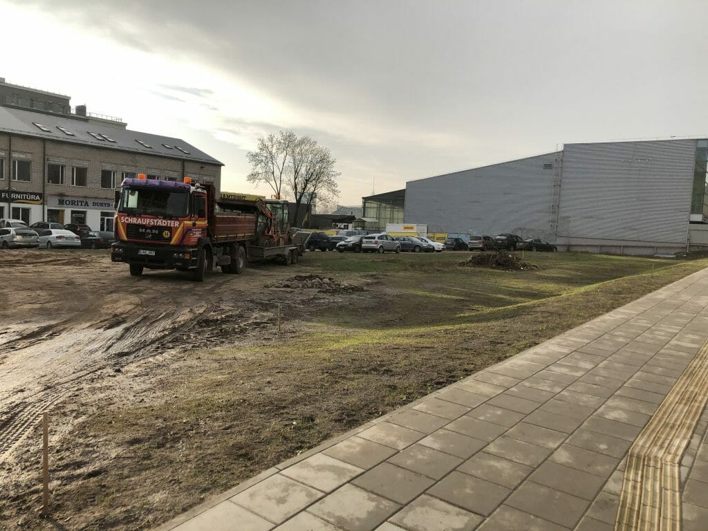 Žalgirio 112 (Žalgirio g. 112) - Biroju centrs - būvdarbu attēli