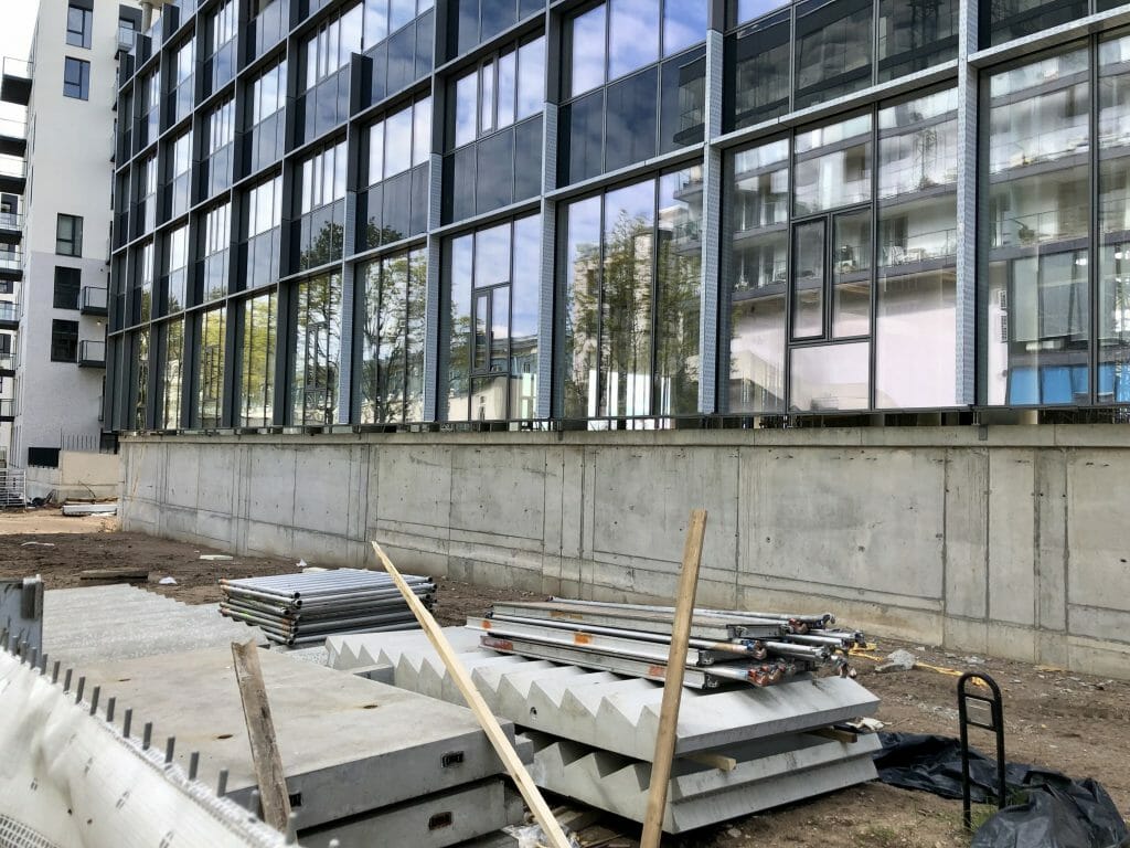 Business Stadium North East (Rinktinės g. 3) - Verslo centras - statybų nuotraukos