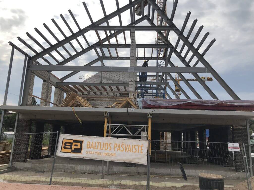 PAUPYS 7 etapas (Aukštaičių g. 19, Paupio g. 50) - Multi apartment - construction photos