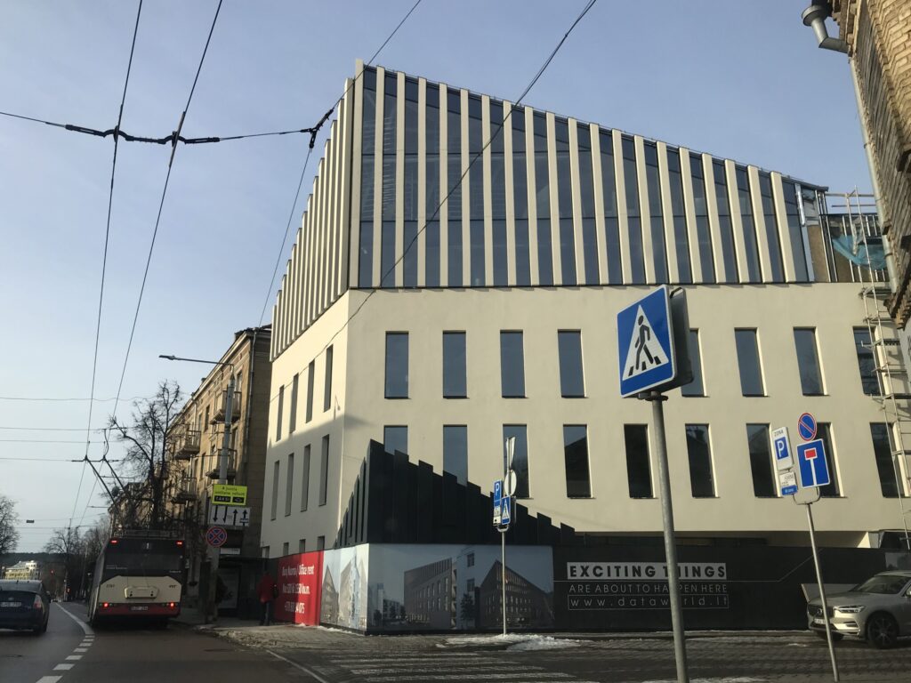 Office Boutique (Dainavos g. 7) - Office center - construction photos