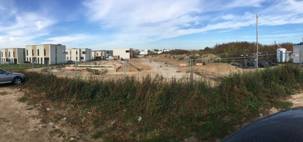 Kalnėnų slėnis 4 etapas (Lyvių g. 29) - Row housing - construction photos