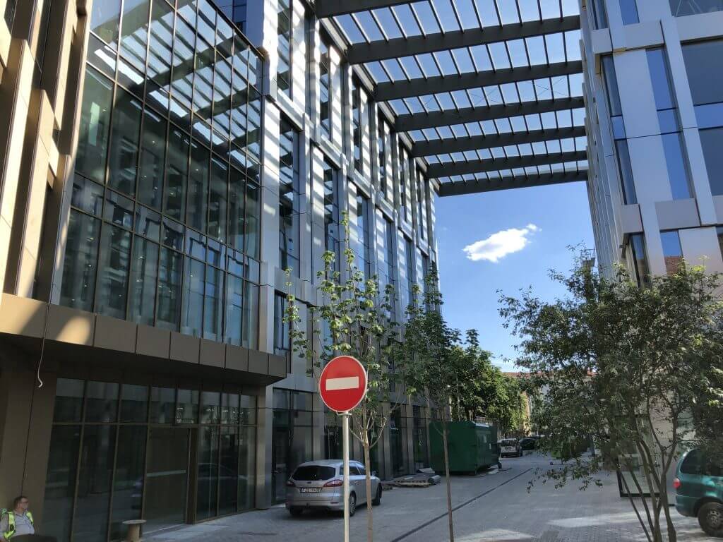 Live Square (Dainavos g. 3) - Biroju centrs - būvdarbu attēli