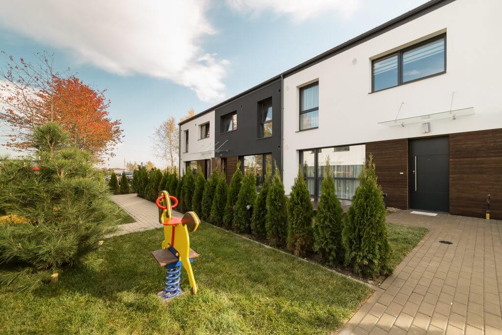 Cherry Garden (Juodupio g. 33) - Row housing - construction photos