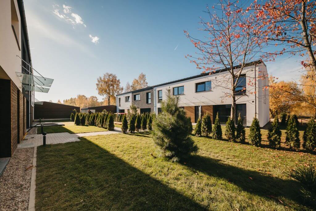 Cherry Garden (Juodupio g. 33) - Row housing - construction photos