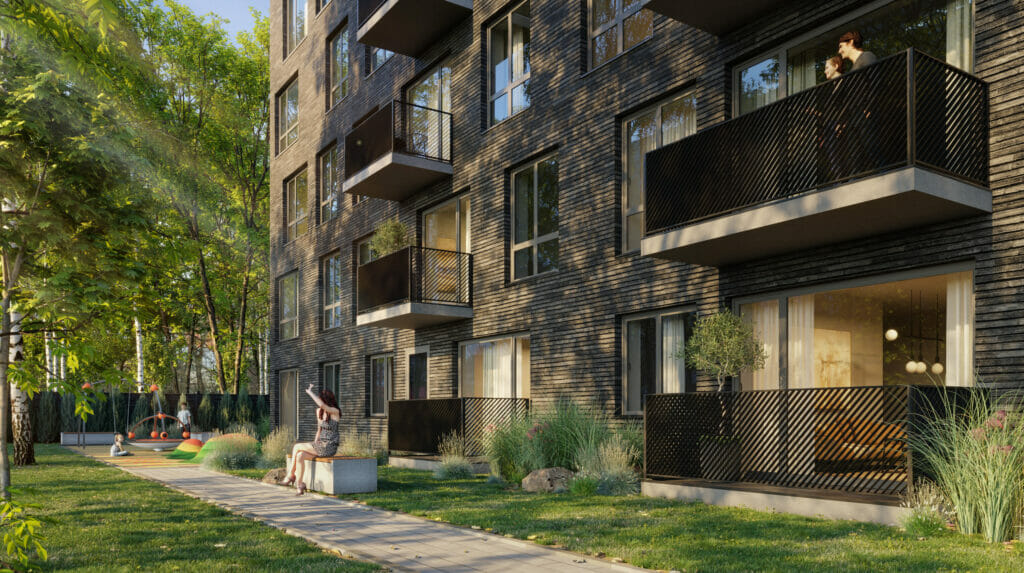 Žeimenos 127 (Žeimenos g. 127) - Multi apartment - visualization