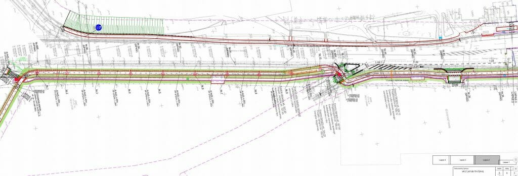 Dariaus ir Girėno g. dviračių takas (Dariaus ir Girėno g.) - Bike path - visualization
