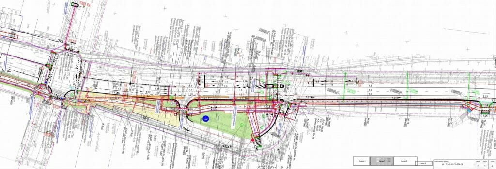 Dariaus ir Girėno g. dviračių takas (Dariaus ir Girėno g.) - Bike path - visualization