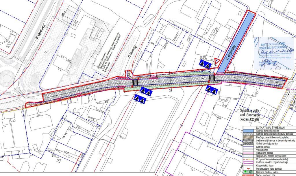 Daugėliškio g. (Daugėliškio g.) - Street - visualization