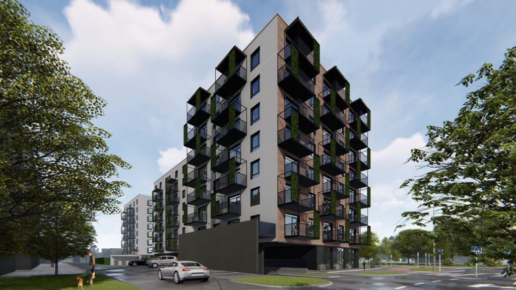 Kernavės aveniu (Kernavės g. 4) - Multi apartment - visualization