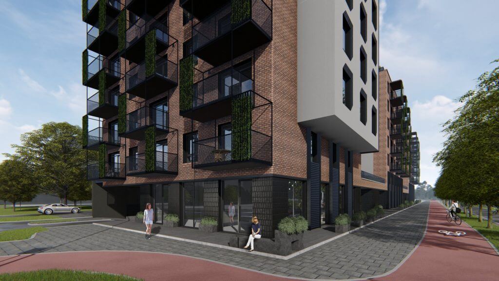 Kernavės aveniu (Kernavės g. 4) - Multi apartment - visualization