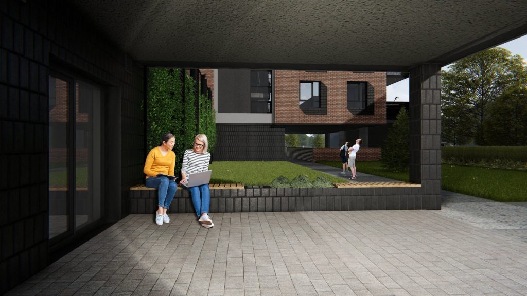 Kernavės aveniu (Kernavės g. 4) - Multi apartment - visualization