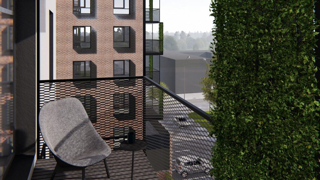 Kernavės aveniu (Kernavės g. 4) - Multi apartment - visualization