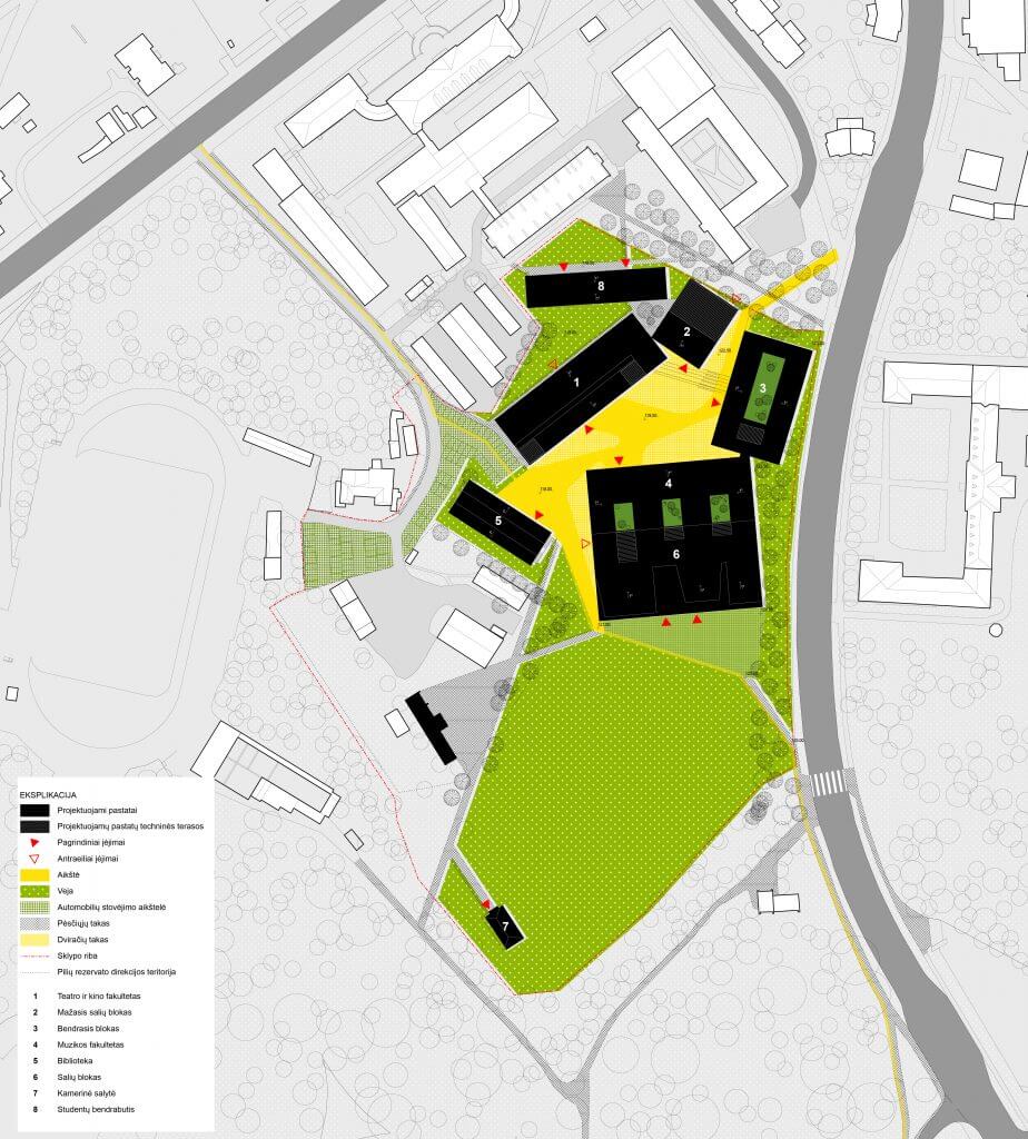 LMTA miestelis 2 etapas (Olandų g. 21A) - Higher education - visualization