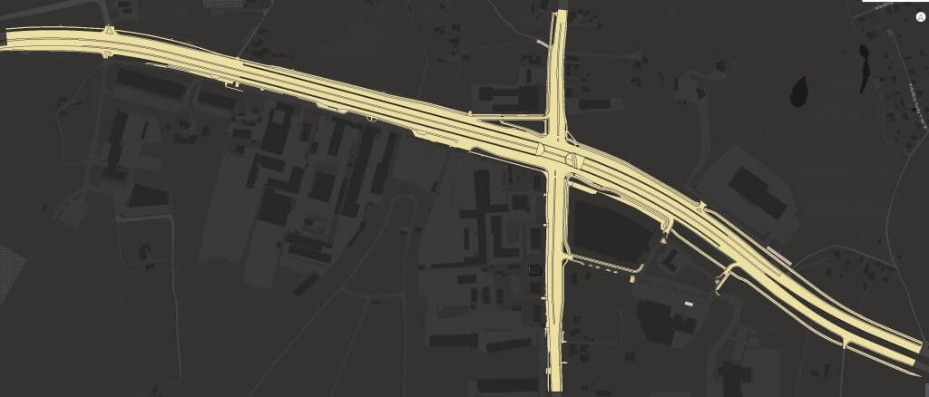 Žirnių, Liepkalnio ir Minsko pl. sankryžos rekonstrukcija (Minsko pl.) - Road - visualization