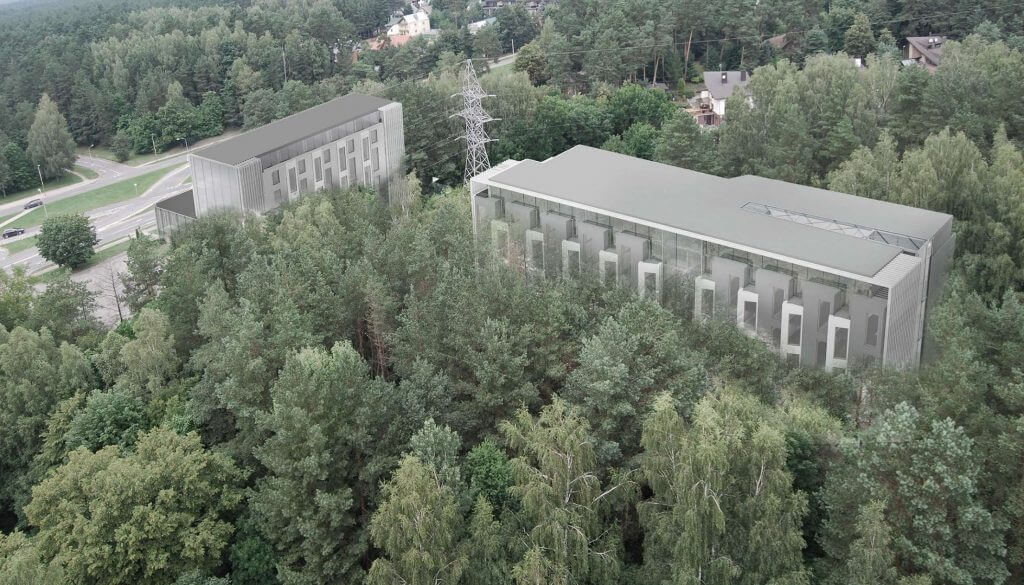 Nemenčinės pl. 13A | Pastatas 1 (Nemenčinės pl. 13A) - Co-living - vizualizacija