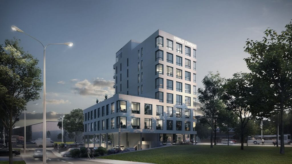 Žalgirio 94 (Žalgirio g. 94) - Office center - visualization