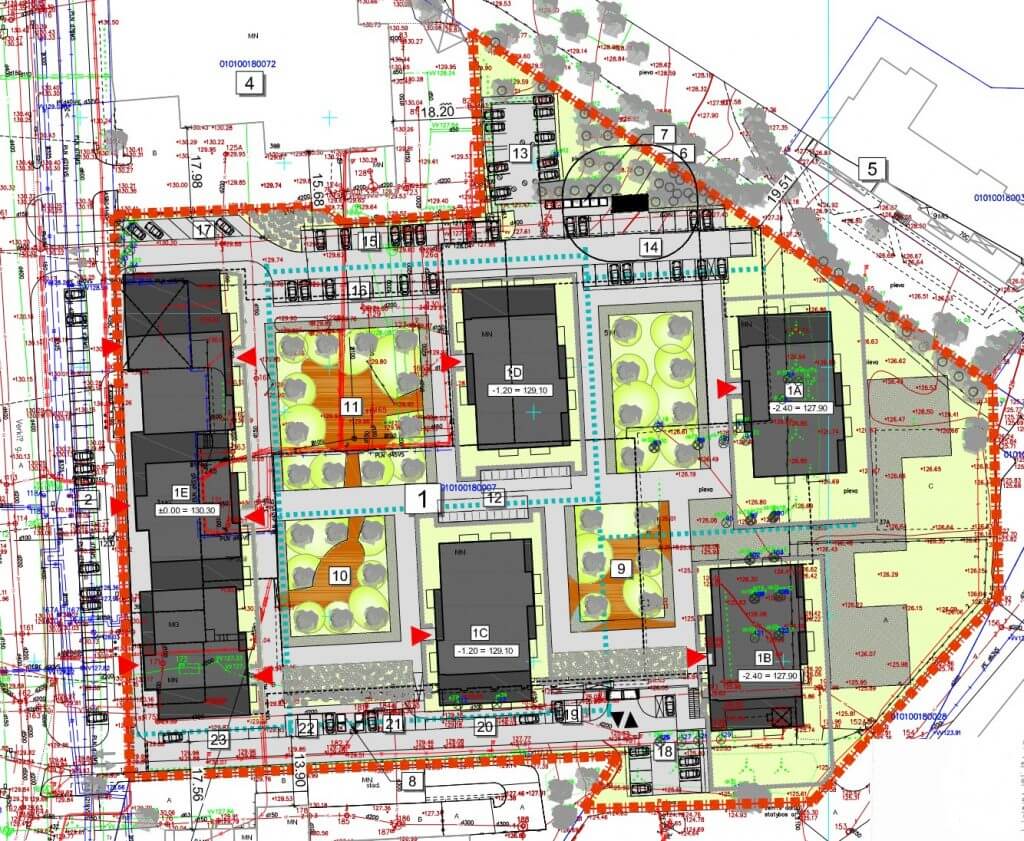 Verkių sodas 1 etapas (Verkių g. 39) - Multi apartment - visualization