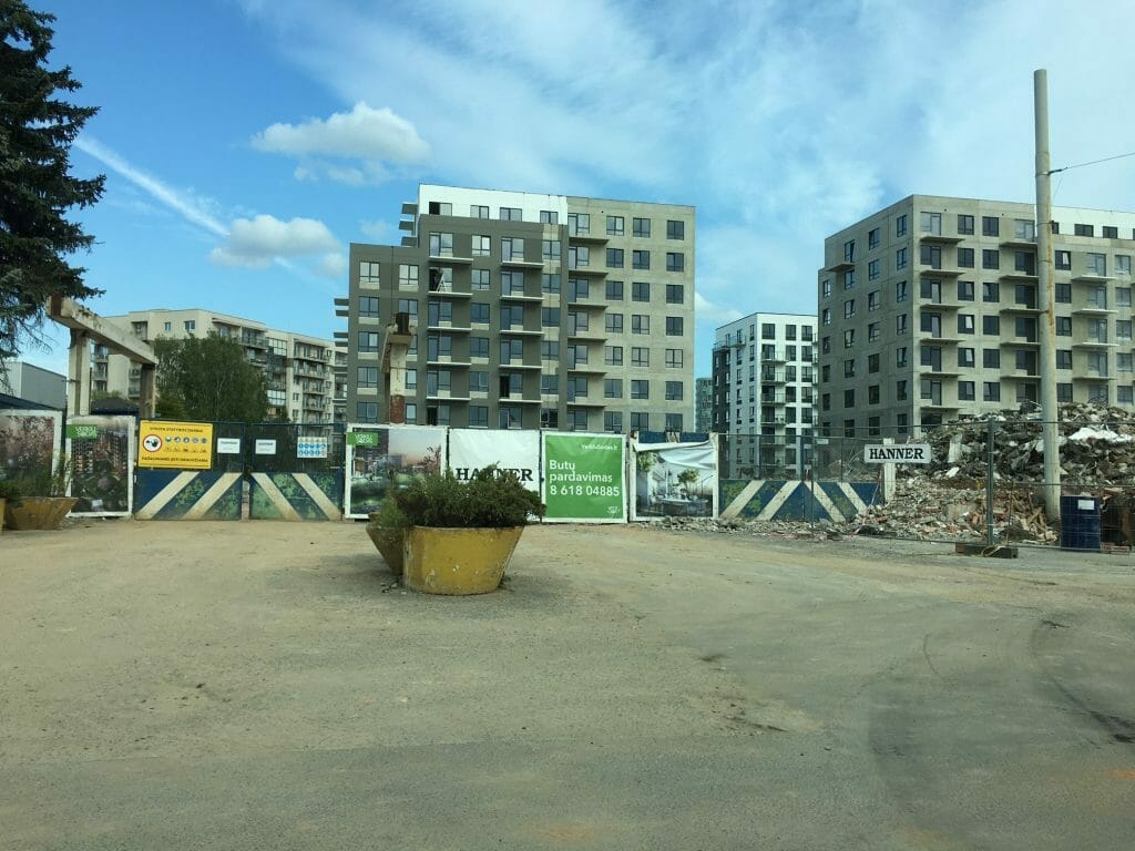 Verkių sodas 2 etapas (Verkių g. 39) - Multi apartment - construction photos