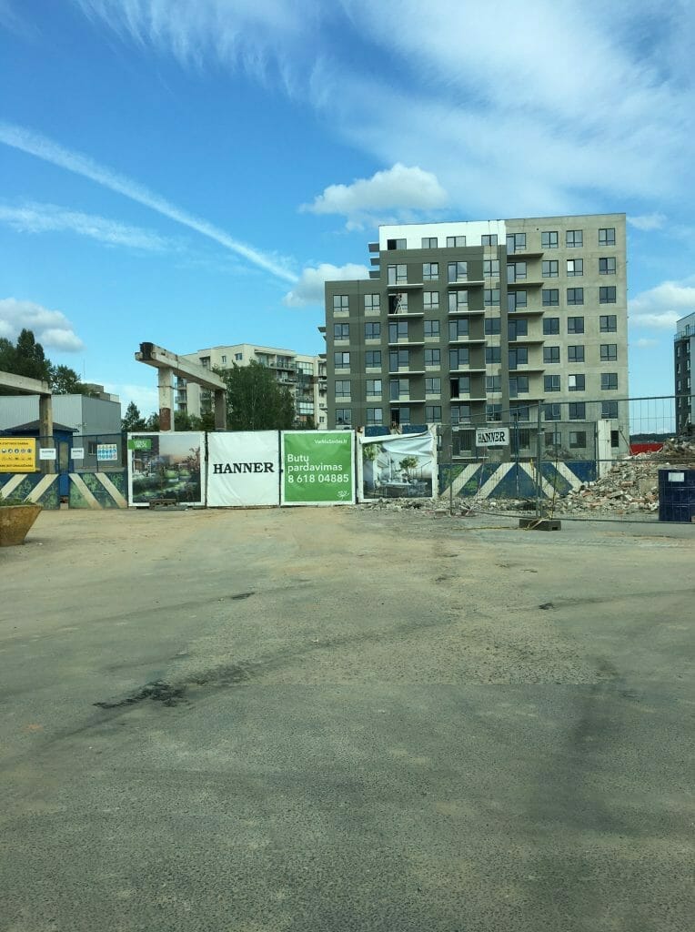 Verkių sodas 2 etapas (Verkių g. 39) - Multi apartment - construction photos