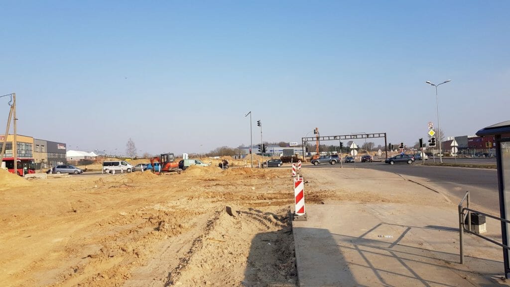 Žirnių, Liepkalnio ir Minsko pl. sankryžos rekonstrukcija (Minsko pl.) - Road - construction photos