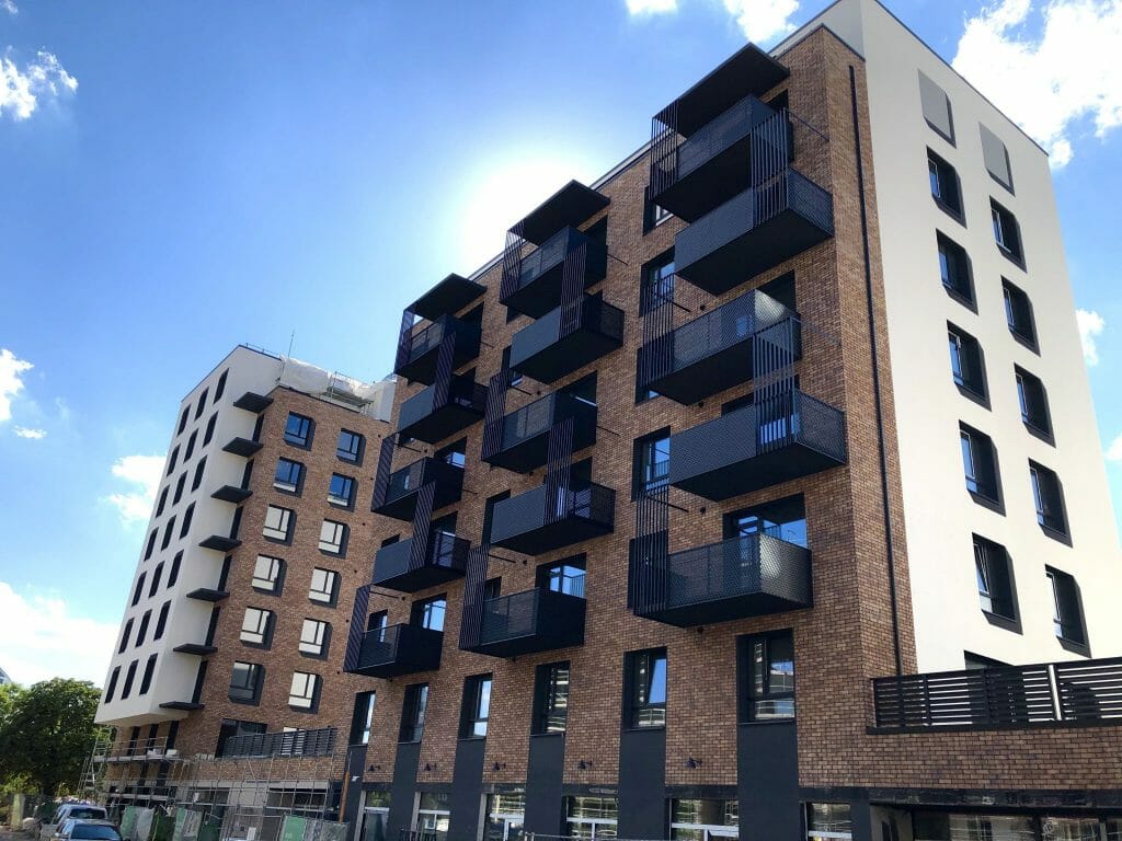 Kernavės aveniu (Kernavės g. 4) - Multi apartment - construction photos